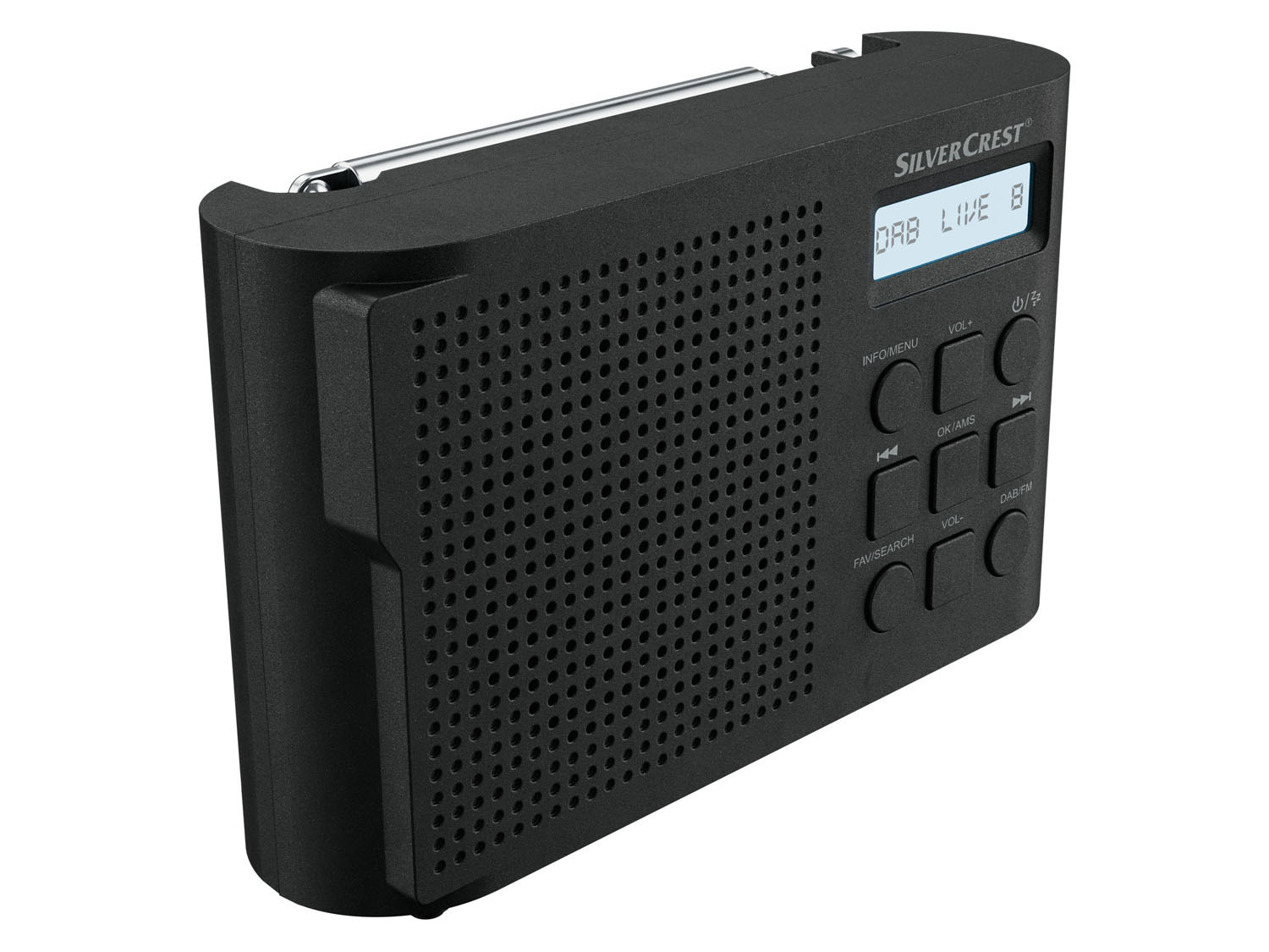 DAB+ 1.5 »SDR B1« SILVERCREST® Taschenradio Radio