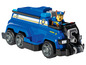 Ein blaues Polizeiauto von Paw Patrol mit Chase.