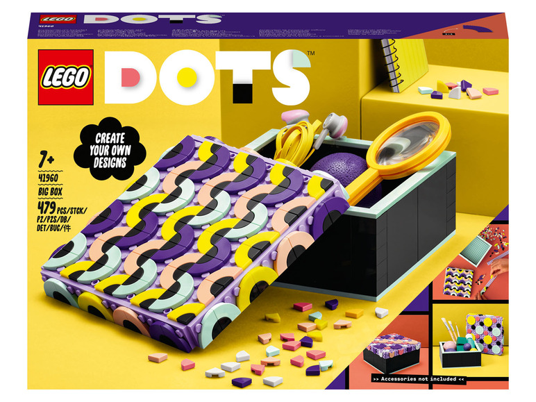 Gehe zu Vollbildansicht: LEGO® DOTs 41960 »Große Box« - Bild 1