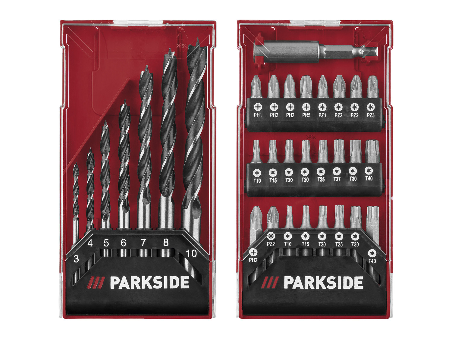 PARKSIDE PERFORMANCE® 12 V Akku-Bohrschrauber-Set »PBS…