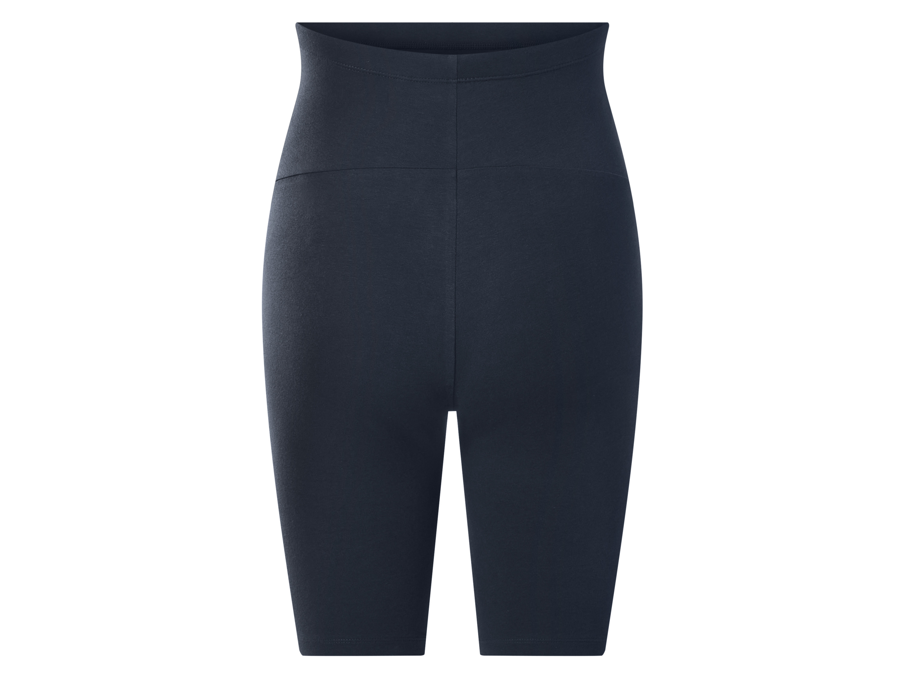 ESMARA® Damen Umstands-Radlerhosen, 2 Stück (schwarz/navy, XS(32/34)) – Bild 4 von 4