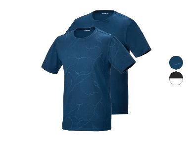 PARKSIDE® Herren T-Shirts, 2 Stück, mit HeiQ Mint Technologie