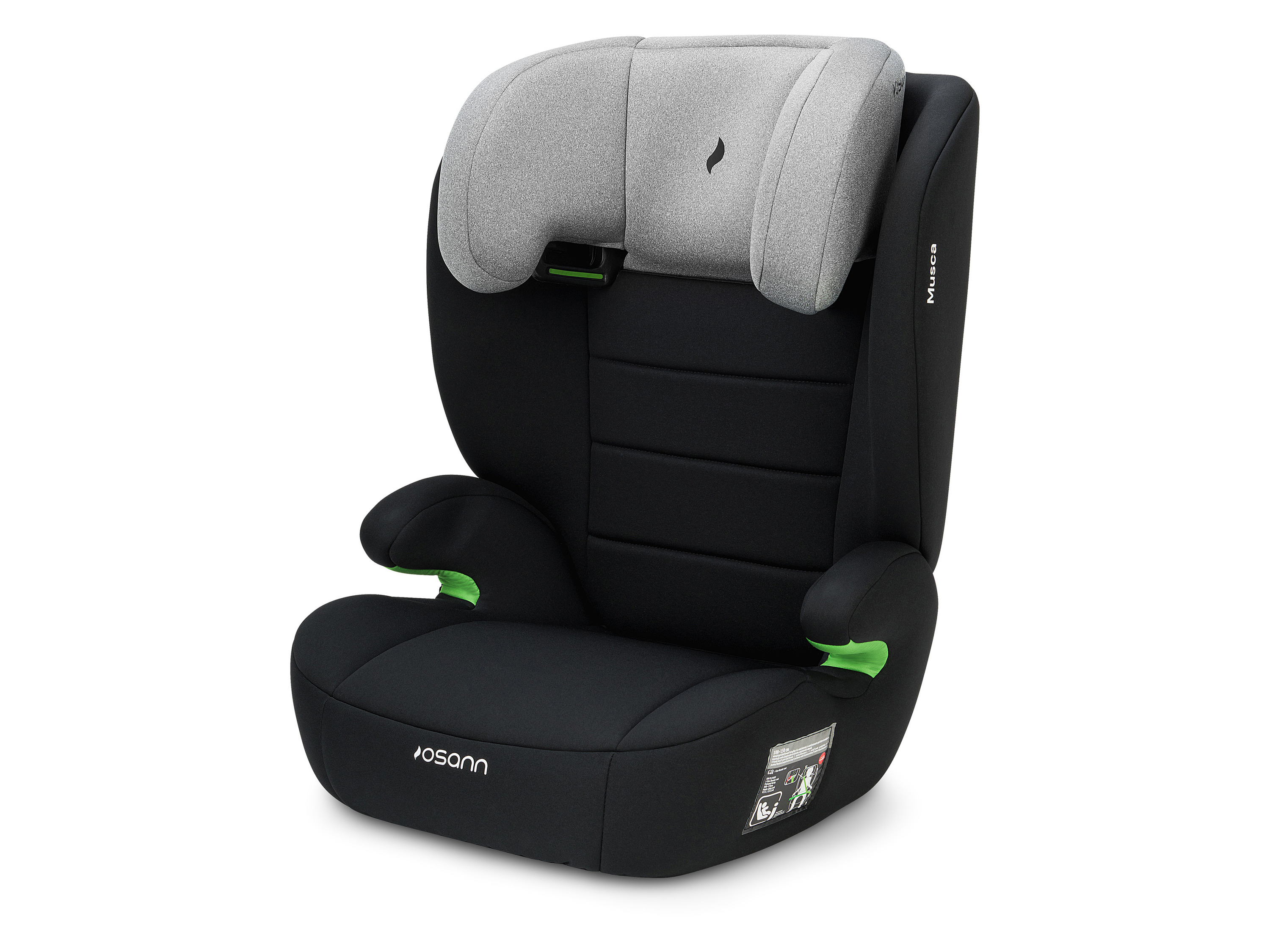 Osann Autokindersitz »Musca«, universeller Einbau (Grey Melange) | 04016428013832