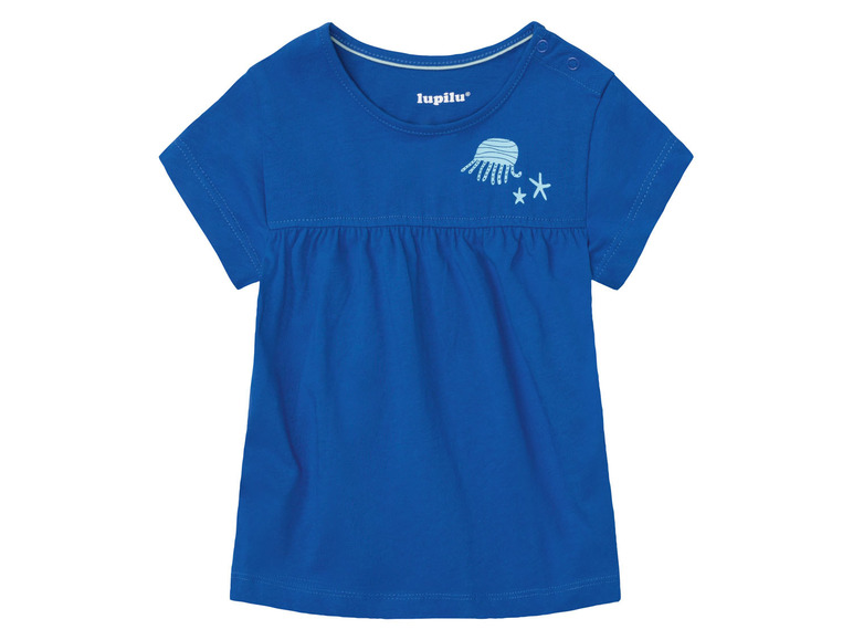 Gehe zu Vollbildansicht: lupilu® Kleinkinder T-Shirts, 3 Stück, aus reiner Baumwolle - Bild 5