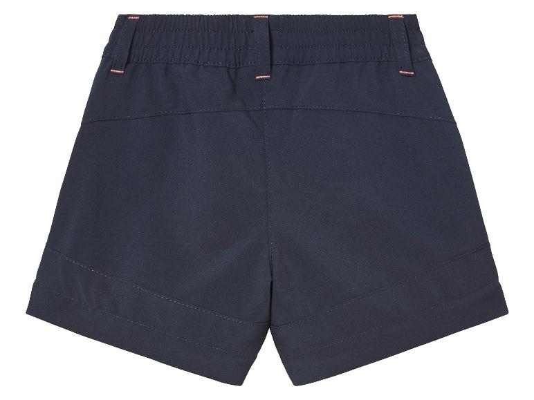Dunkelblaue Damen Shorts.