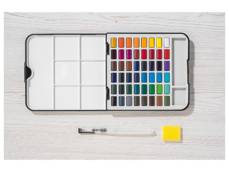 Aquarell-Farbkasten, 51-teilig