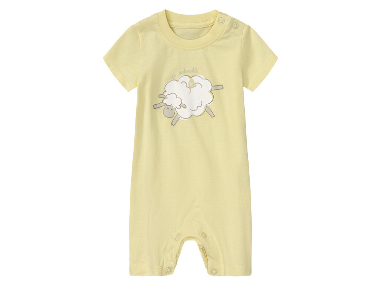 Gehe zu Vollbildansicht: lupilu® Baby Pyjama, 2 Stück, aus reiner Bio-Baumwolle - Bild 9