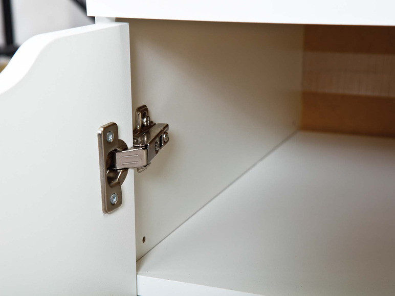 Gehe zu Vollbildansicht: Inter Link Schreibtisch »Westphalen« mit Tür und Schublade, weiß - Bild 16