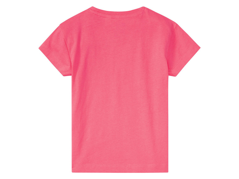 Gehe zu Vollbildansicht: lupilu® Kleinkinder/Kinder Mädchen T-Shirt, 2 Stück, mit Rundhalsausschnitt - Bild 12