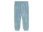 Hellblaue Jogginghose aus weichem Fleece.