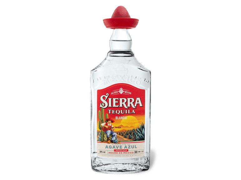 Tequila 38% Silver Vol Sierra