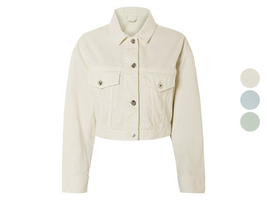 esmara® Damen Jeansjacke in Cropped-Länge