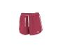 Rote Sportshorts mit weißen Details und Kordelzug
