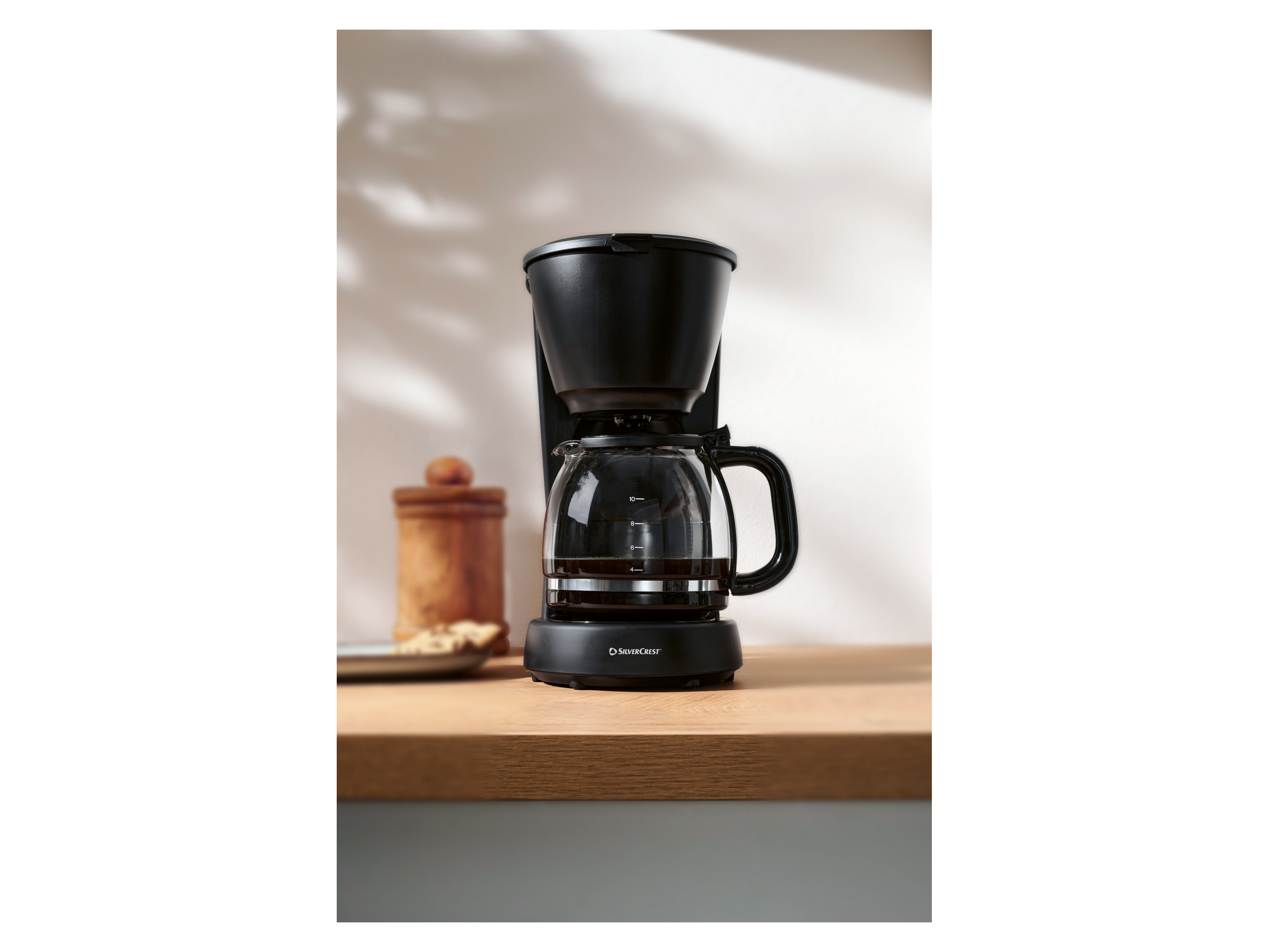 Thumbnail - SILVERCREST® Kaffeemaschine Kunststoff »SKMK 1000 A1« (Schwarz)