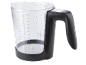Messbecher mit integrierter Waage, zeigt ml/fl'oz und Tassen an