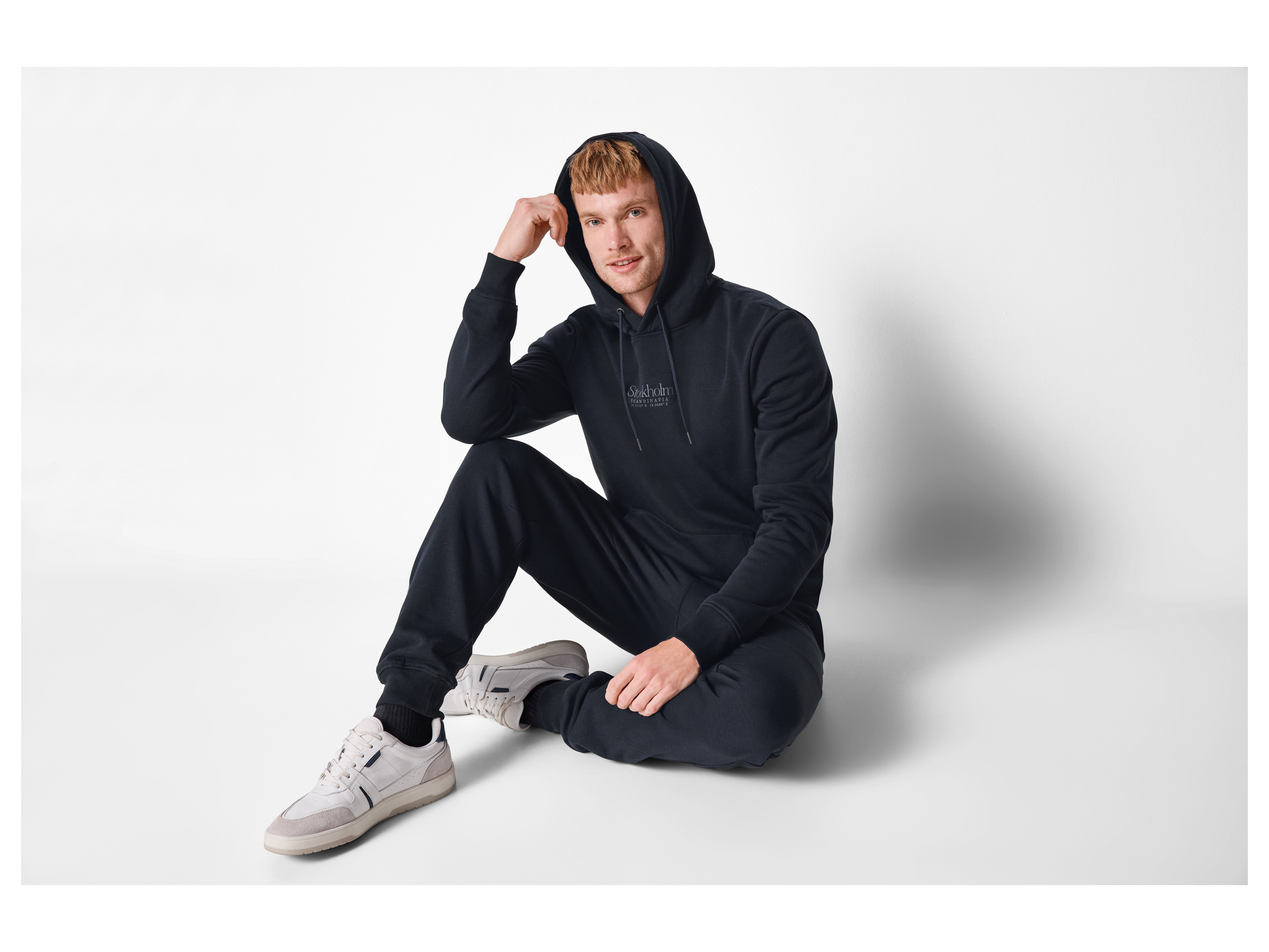 Thumbnail - esmara Men Herren Sweatshirt (Navy, L (52/54))