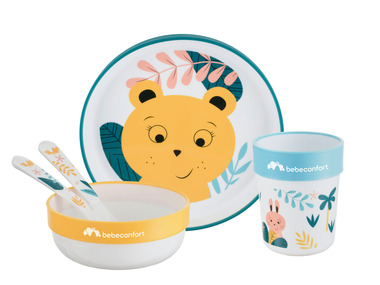 bebeconfort - Kindergeschirr-Set »Little Buddies«, 3-teilig 
