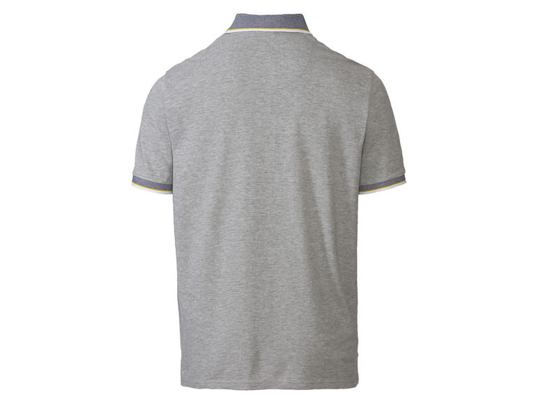 Gehe zu Vollbildansicht: LIVERGY® Herren Poloshirt, Regular Fit, aus hochwertiger Pikee-Qualität - Bild 4