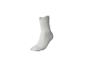 Weißer Socken mit rosa Detail