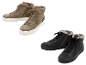 ESMARA® Damen Sneaker Highcut mit Warmfutter, beige und schwarz