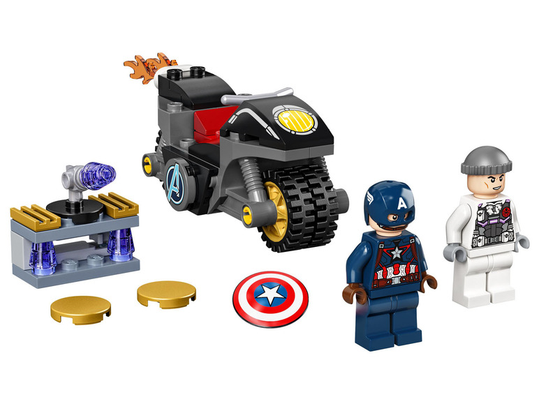 Gehe zu Vollbildansicht: LEGO® Marvel Super Heroes 76189 »Duell zwischen Captain America und Hydra« - Bild 7
