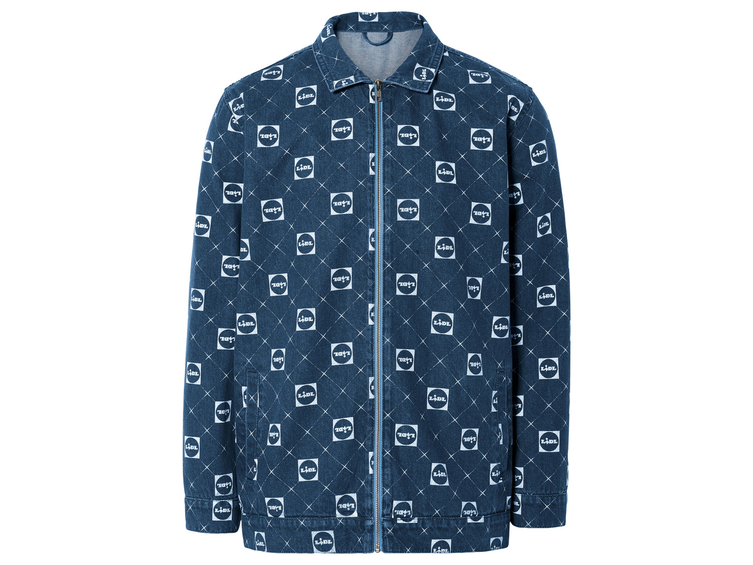 LIVERGY® Herren Jeansjacke mit Lidl-Print | LIDL 