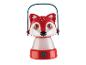LED-Lampe in Fuchsform für Kinder.