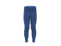 Blaue Sportleggings für Kinder mit strukturierten Details.
