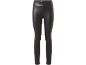 Schwarze Leggings in Lederoptik