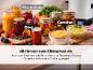 Marmelade, Obst und Gemüse in Gläsern, mit Text „Nicht nur zum Einkochen da“.