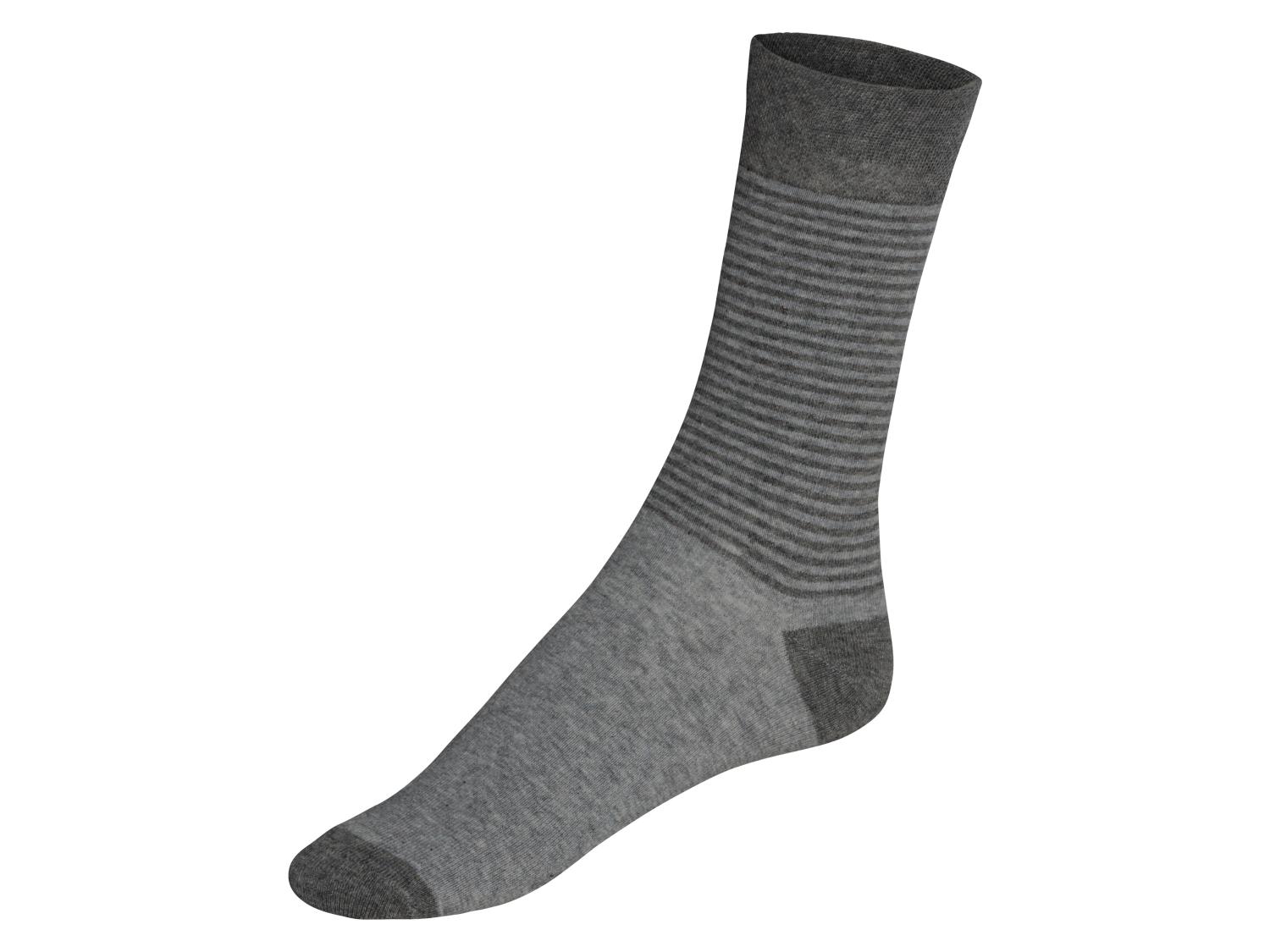 Herren Socken 3-5 Paar Baumwolle - Atmungsaktive Business Sport Socken Gr. 40-45