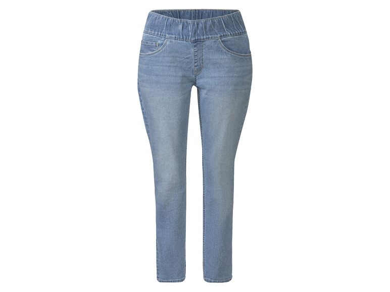 Gehe zu Vollbildansicht: esmara® Damen Jeans, Slim Fit, mit hoher Leibhöhe - Bild 2