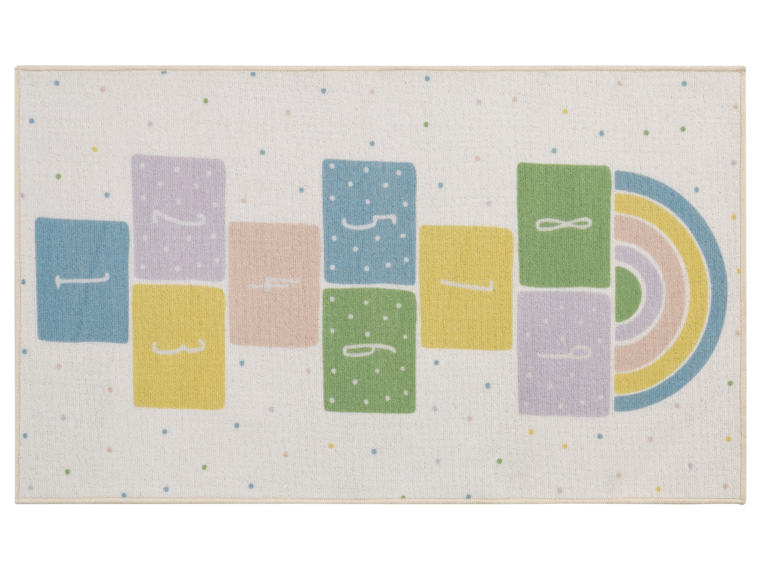 Kinder Spielteppich 70x80cm - Straßenmatte Für Spielzeugautos & Lernspiel