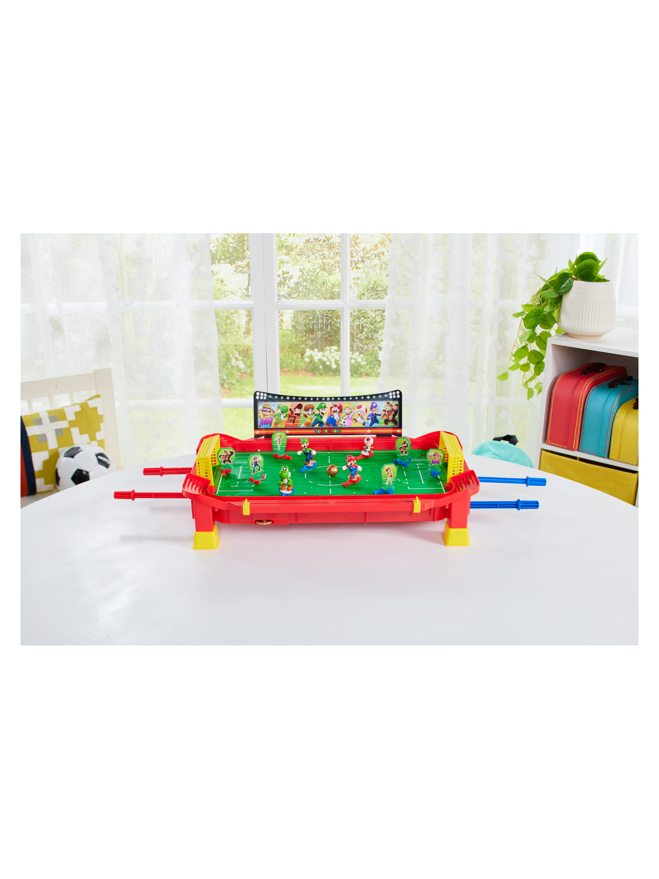 EPOCH Games Spiel Super Mario™ Football Striker, Familienspiel – Bild 4 von 4