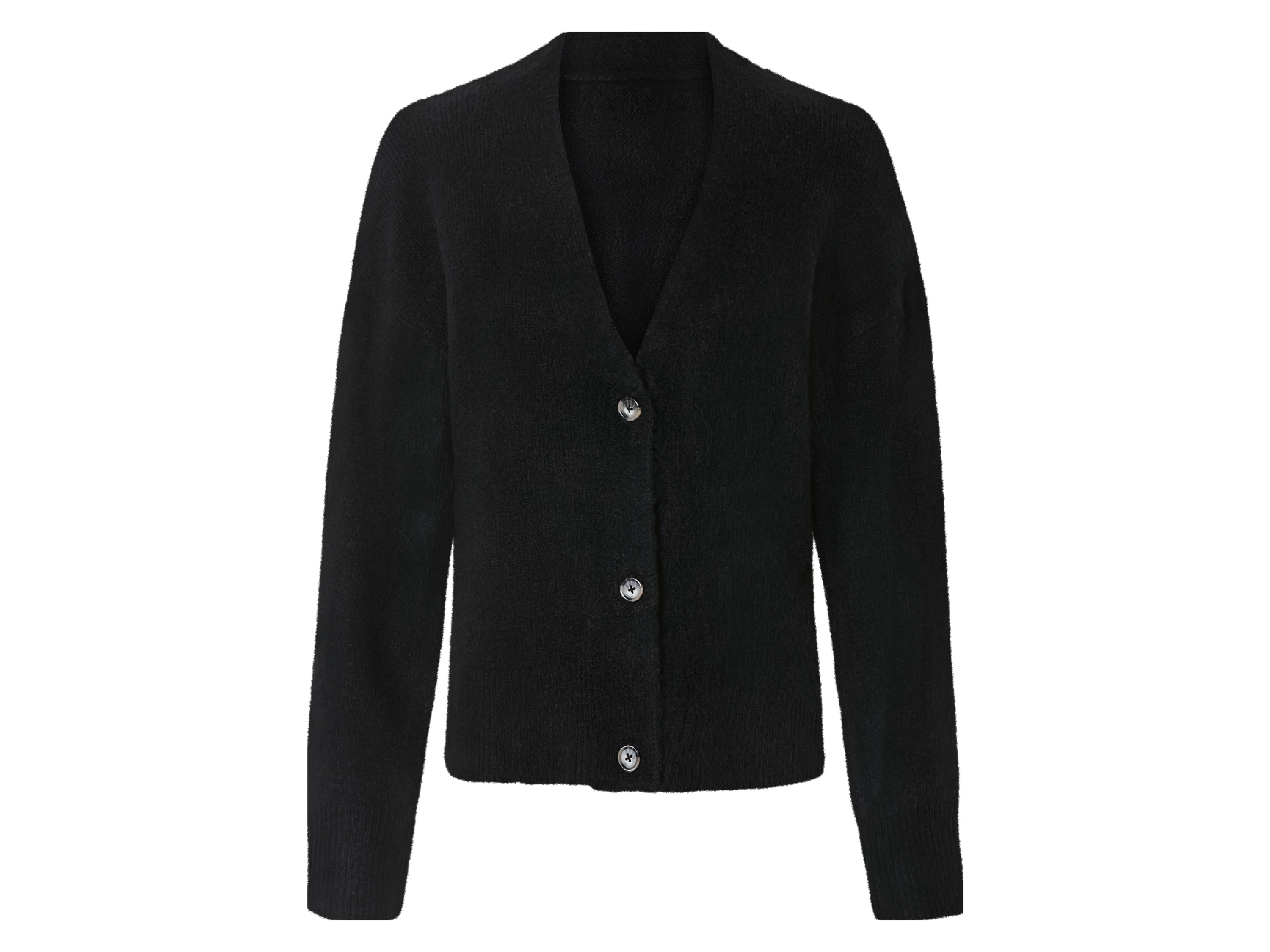 esmara® Damen Cardigan (Schwarz, L(44/46))““ | rot/rosa