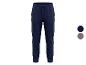 Dunkelblaue Jogginghose mit Kordelzug und Taschen, mit Farboption in Grau.
