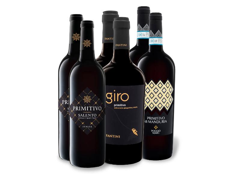 Fantini Primitivo Weinsortiment.