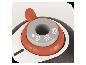 Nahaufnahme des Druckventils des Tefal Secureclick 6 L Schnellkochtopfs.