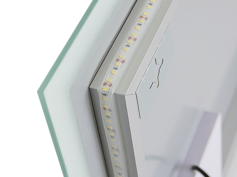 Gehe zu Vollbildansicht: axentia LED-Spiegel, modernes, zeitloses Design - Bild 48