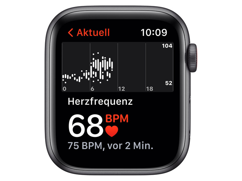 Gehe zu Vollbildansicht: Apple Watch SE GPS + Cellular intelligente Uhr mit Sportband - 32 GB - Wi-Fi, Bluetooth - 4G - Bild 47