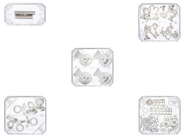 PARKSIDE® Neodym-Magnete / Magnethalter mit Clip / Magnethaken / Ösenmagnete / Senkkopf-Topfmagnet-Set