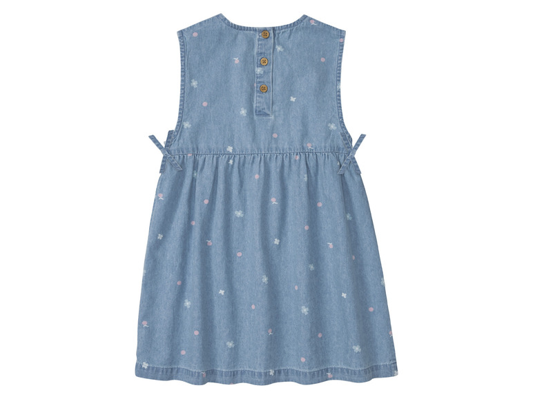 Gehe zu Vollbildansicht: lupilu® Kleinkinder Mädchen Kleid mit Blümchen-Print - Bild 2