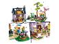 LEGO Friends Set mit einem Haus, einem Garten mit Bienenstöcken und Minifiguren.