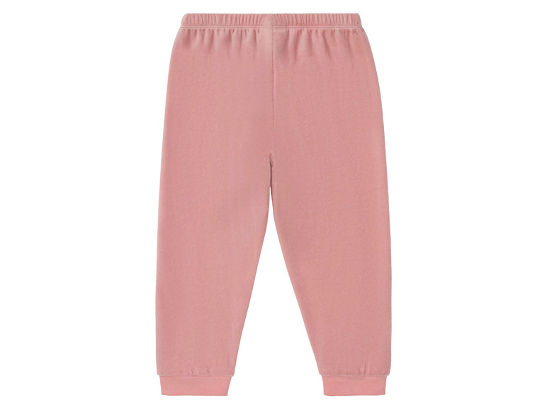 Gehe zu Vollbildansicht: lupilu® Kleinkinder Mädchen Pyjama, aus kuschelig weicher Nicki-Qualität - Bild 12