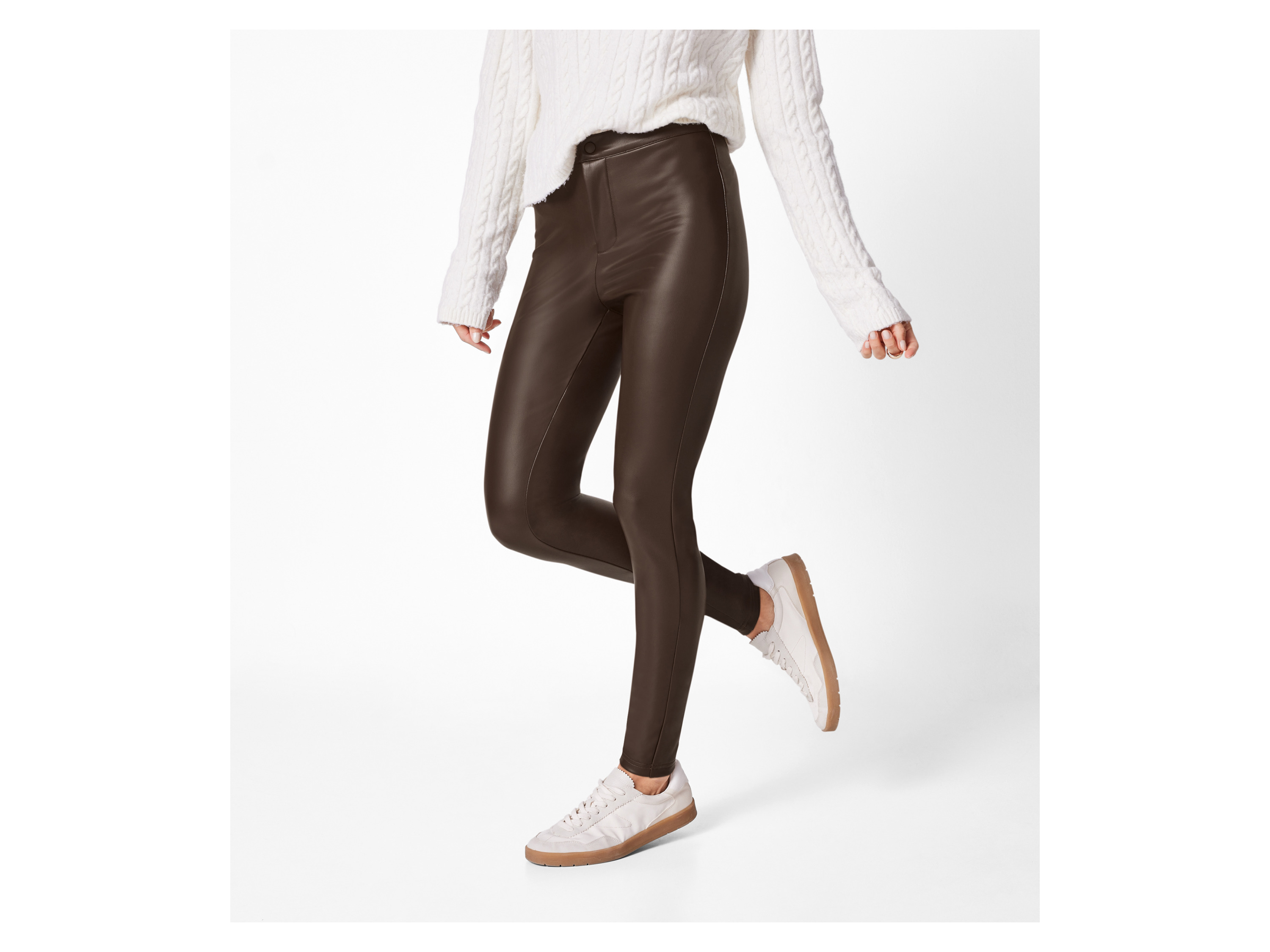 ESMARA® Damen Jeggings (Braun, 36) – Bild 2 von 3