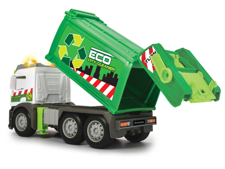 Gehe zu Vollbildansicht: DICKIE Action Truck »Garbage«, inkl. Mülltonne, mit Sound und Warnlicht - Bild 5