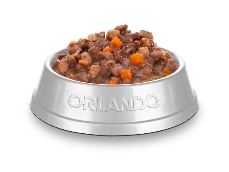Gehe zu Vollbildansicht: ORLANDO Hundevollnahrung Feine Pastete mit Pute, Lamm & Gemüse, 21 x 300 g - Bild 3