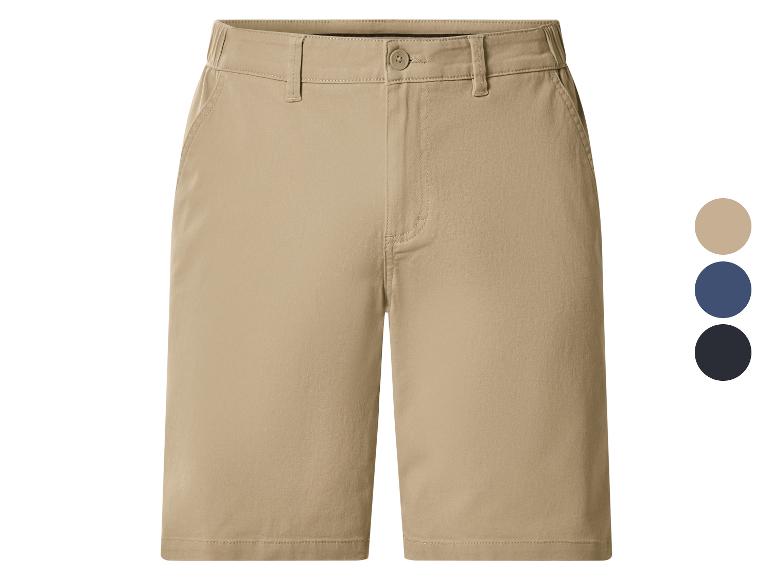 Herren-Chino-Shorts in Beige mit Farboptionen