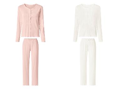 ESMARA® Damen Pyjama-Set, 3-teilig