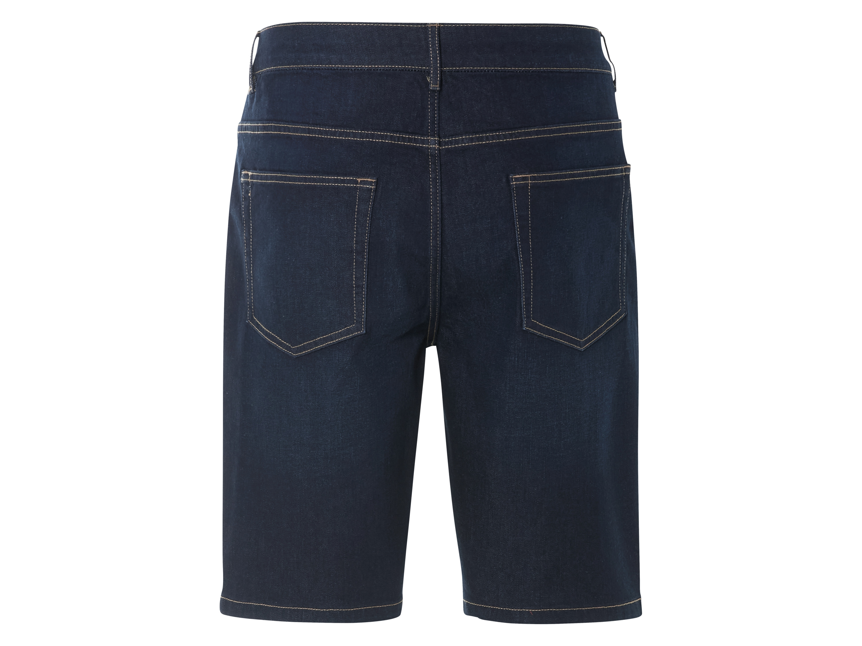 Thumbnail - LIVERGY® Herren Jeansshorts (Dunkelblau, 50)